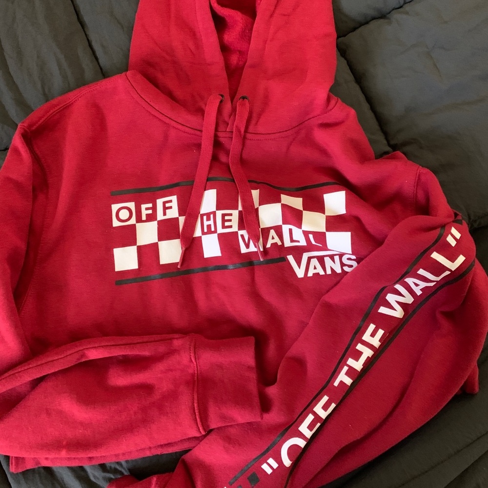 Red Vans Sweatshirt